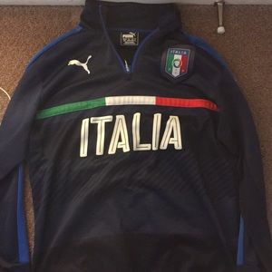Italy quarter zip sweater